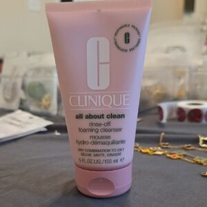 Clinique All About Clean Rinse-Off Foaming Cleanser - 5oz